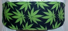 CUSTOM MADE GROOVY HIPPIE MARIJUANA CANNABIS LEAF VINTAGE TUXEDO CUMMERBUND