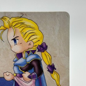 Edgar Figaro 9 Final Fantasy VI Card TCG  Games Famicom Collection Japan 1994