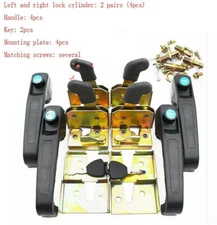 1Set Universal CNC Forklift Tractor and Heavy Equipment Locking Door Handle Tool