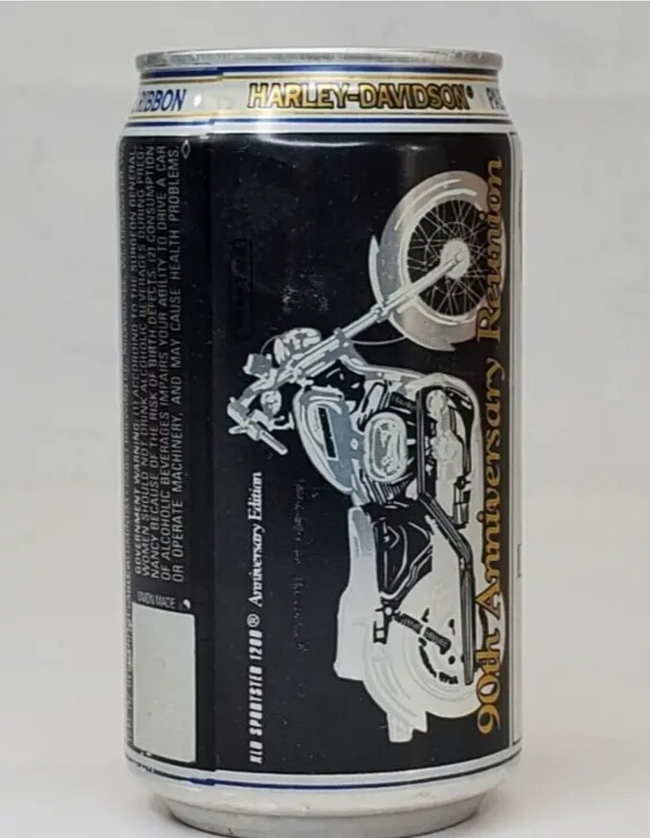 1994 Pabst Blue Ribbon Harley Davidson 150 Year Edition Beer @KD