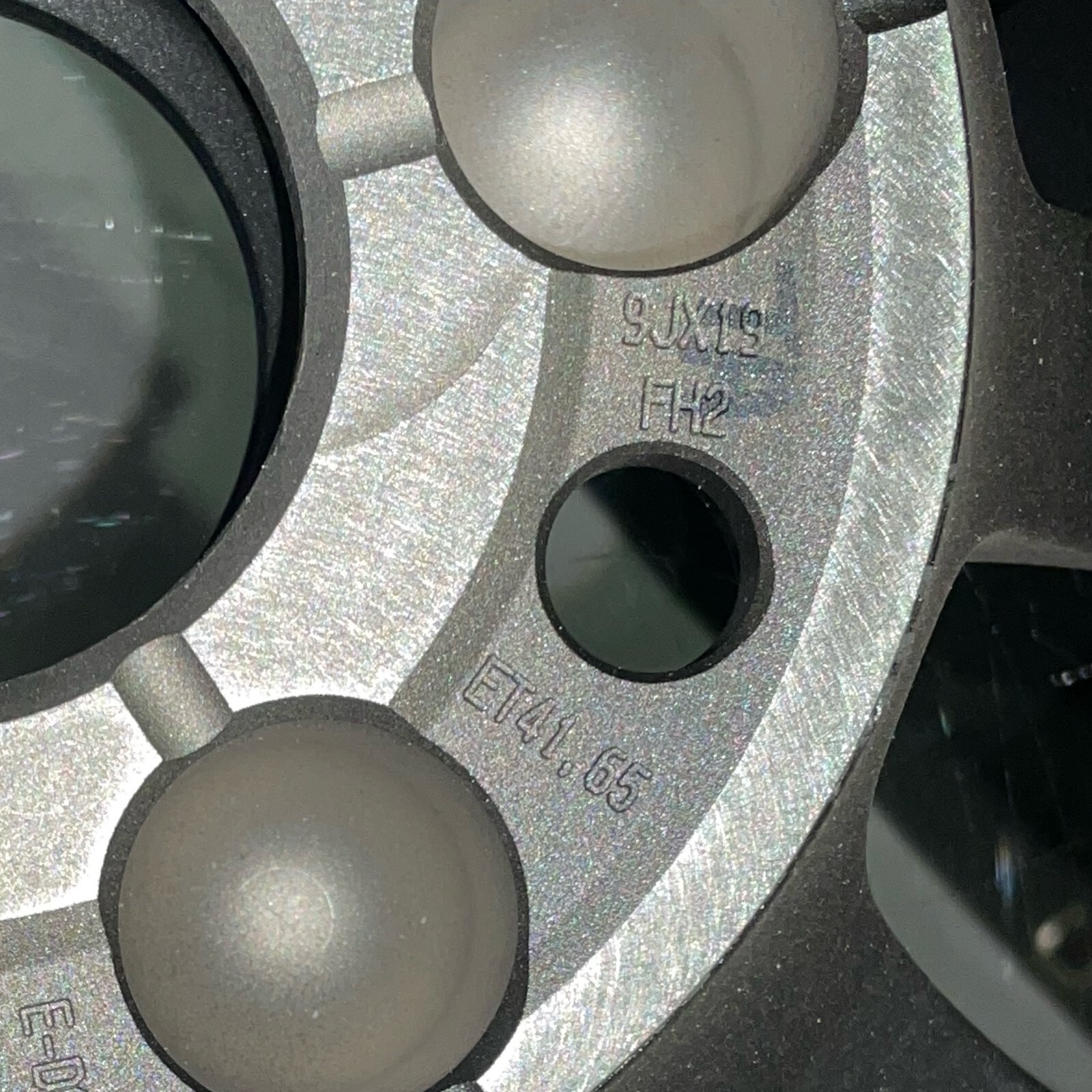 GENUINE MCLAREN FRONT WHEEL RIM GRAPHITE 19X9.0 NEW OEM MSODF3703