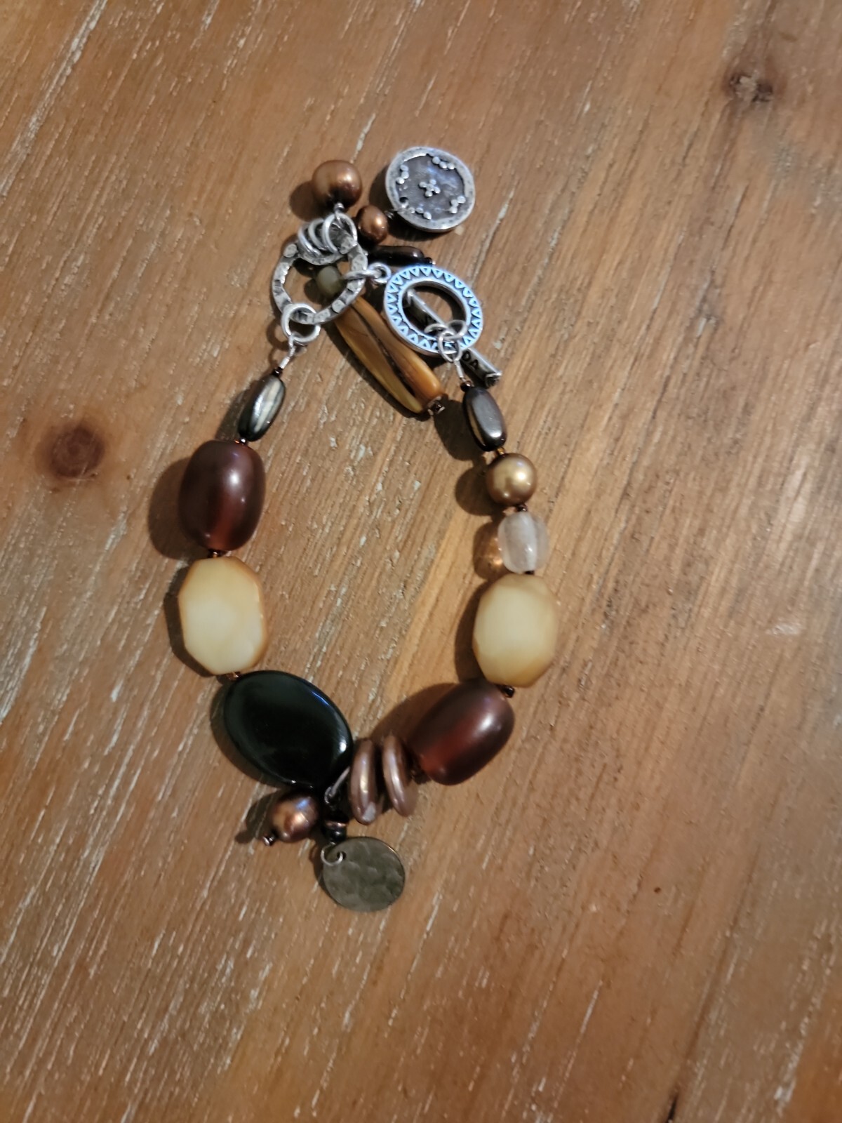 SILPADA Multi Stone Charm Bracelet - image 1