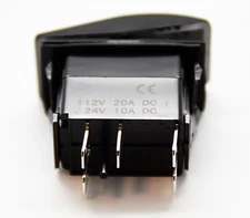 Toggle Switch LED Zombie Lights 12V 24V for Car Truck Vehicle Boat