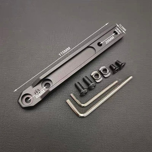 Tactical Lightbar Scout Mount For Scout lights M300 M600 for Mlok or Keymod Rail - Afbeelding 5 van 9