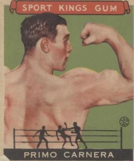 1933 Goudey Sport Kings Gum - Primo Carnera #43