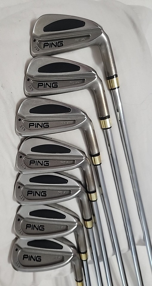 Ping S59 Black Dot Iron Set 4PW Regular Flex Steel eBay
