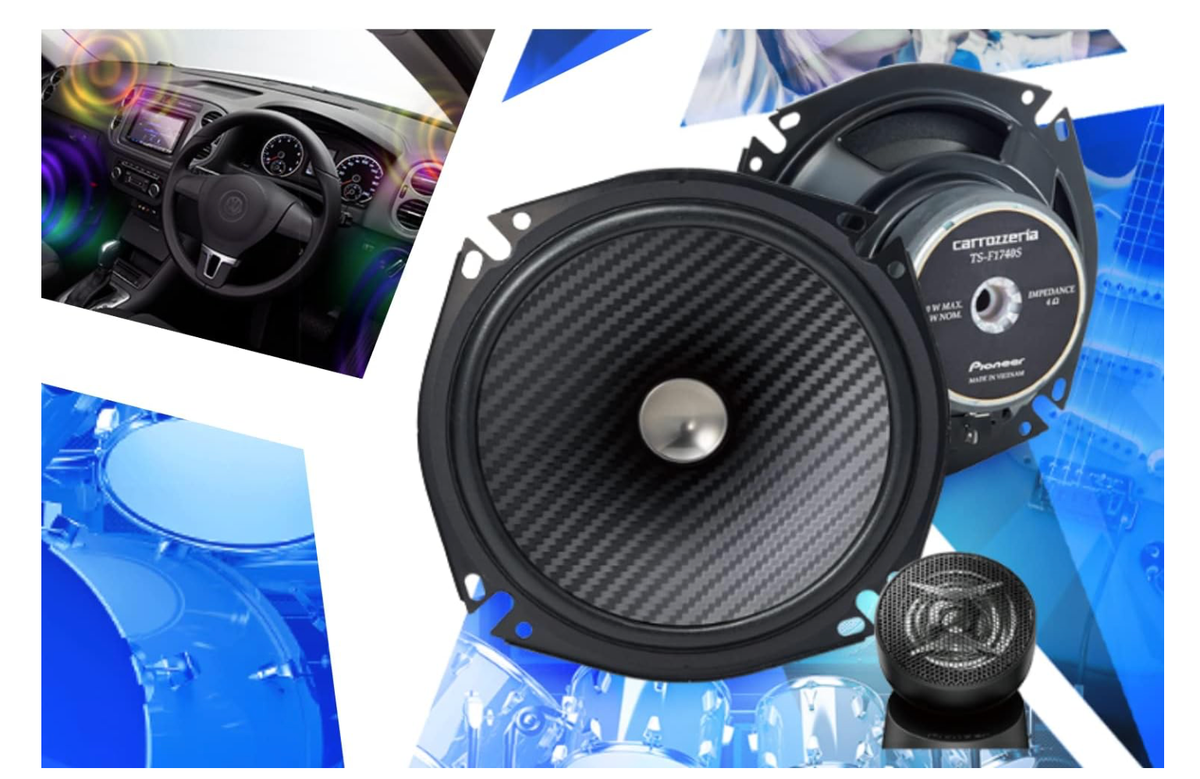 Pioneer Pioneer Speakers TS-F1640S-2 16cm Custom Fit Speakers | eBay