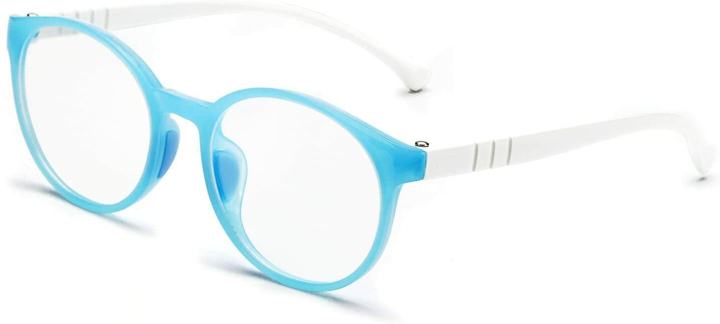 Blue Light Glasses for Kids, Computer TV Gaming Glasses for Boys&Girls Age 3-15,-image