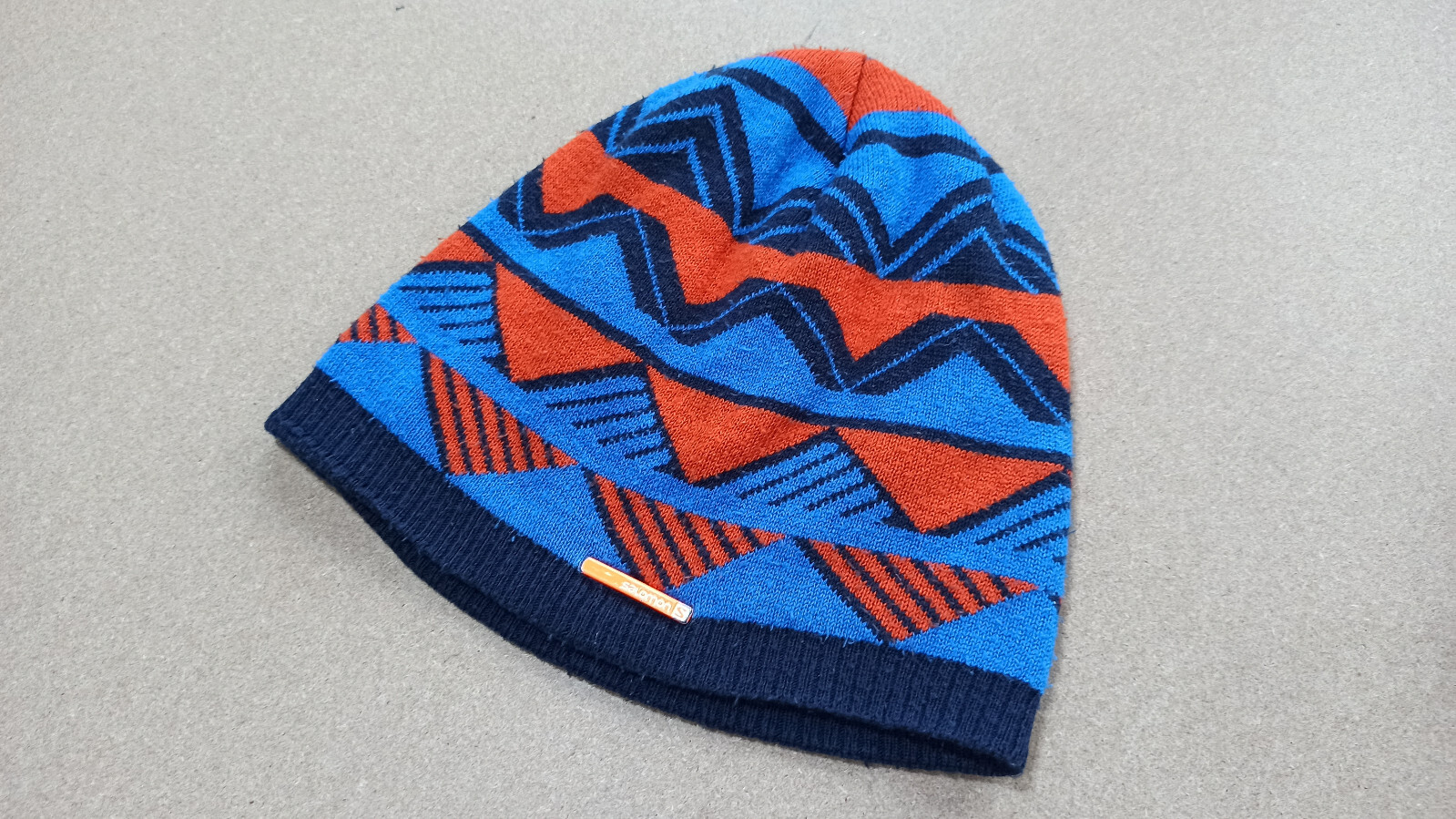 Cappello berretto a righe Salomon gioventù adolescenti taglia unica lavorato a maglia colorato casual inverno