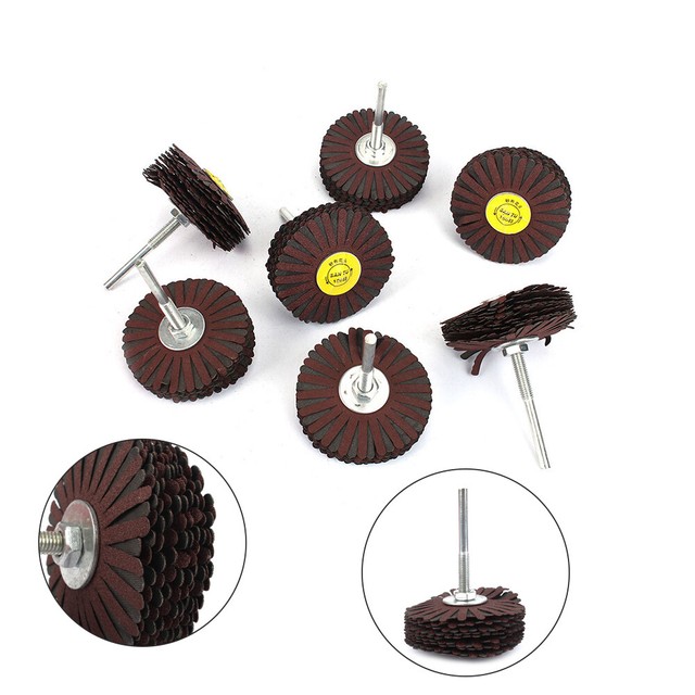 Grit 80400 Emery Cloth Sandpaper Brush Abrasive Flap Buffing Wheels