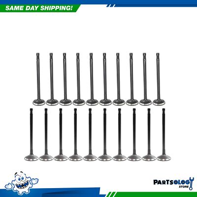 DNJ VK204263 Exhaust Intake Valve Kit for 98-15 Volvo L5 2.3L 2.4L 2.5L DOHC 20V