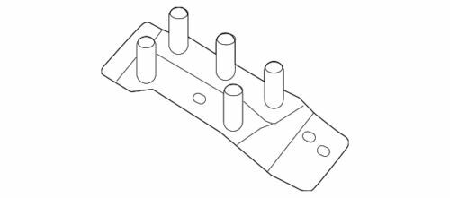 Soporte central para Ford Special Service Police Sedan 2013-2019 (N/P DG1Z-9B007-A)
