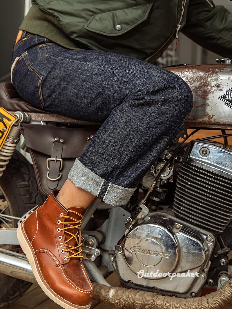 Style Red Wind Denim Jeans Red Wing Type Boots Boots Like Red Wing