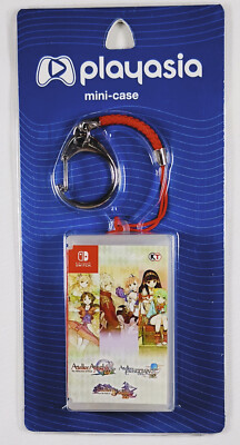 Atelier Dusk Trilogy PlayAsia Nintendo Switch MINI-CASE ONLY keychain (No game)