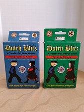 2 Pack Dutch Blitz Card Game Original and Expansion Pack NIB