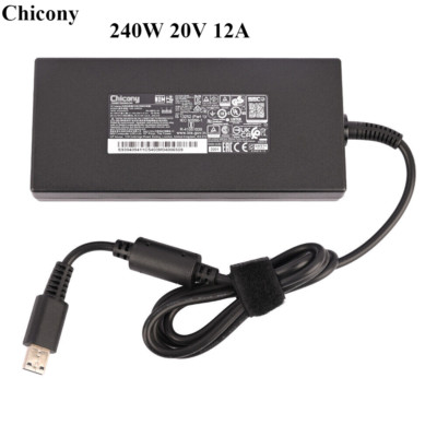 Original Chicony 240W Adapter for MSI GE66 GE76 GE77 Vector GP76 WE76 Charger