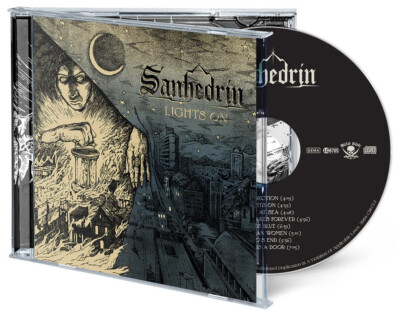 Sanhedrin  Lights On  CD [female fronted Heavy Metal from USA, new album 2022]