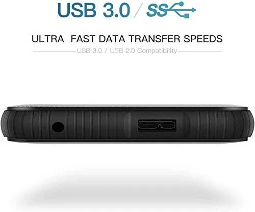 Cirago External Hard Drive USB 3.0 for PC, MacBook, Xbox One, Xbox 360, PS4, Mac - Image 4 of 4