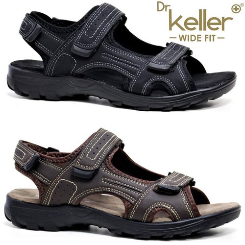 DR KELLER MENS WIDE FIT SANDALS 