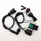 Wiring Loom Harness Kill Switch Ignition Coil CDI For 50cc - 160cc Pit Dirt Bike