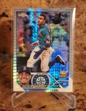Julio Rodriguez 2023 Topps Chrome Rookie Cup Prism  #200 Mariners RC