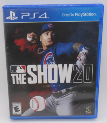 MLB: THE SHOW 20 GAME FOR PLAYSTATION 4 PS4, GAME DISC, CASE, ML BASEBALL