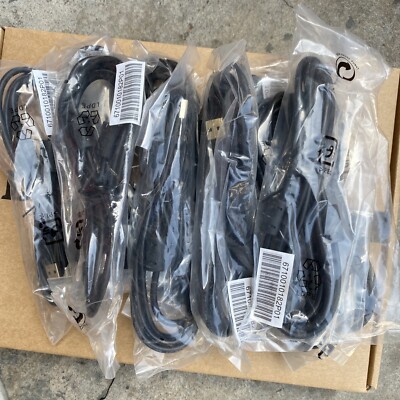 10 USB 2.0 Type A to B Male Cord High Speed Cable for HP LaserJet Model Printers