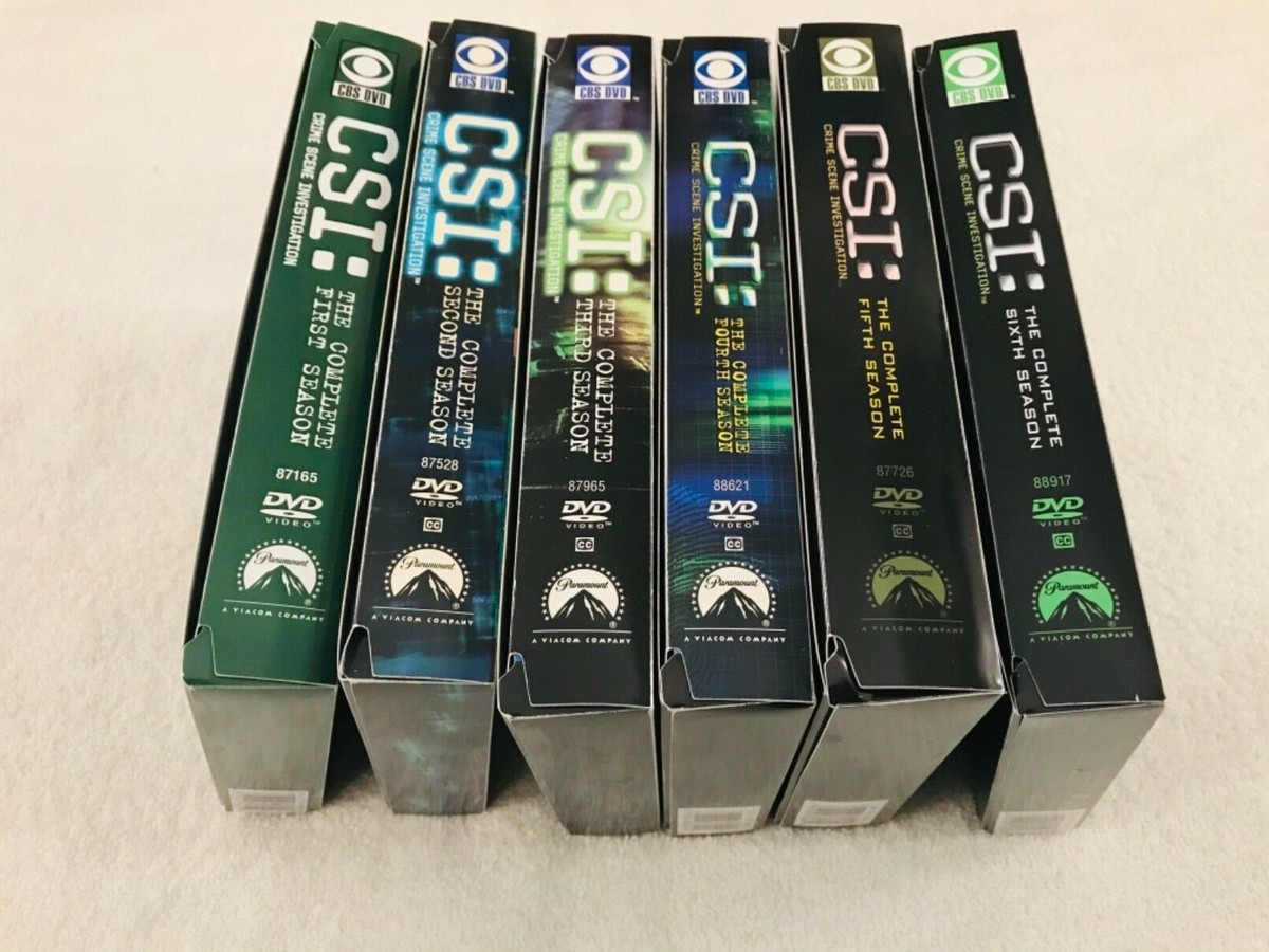 CSI: Crime Scene Investigation Lot DVD Set Complete Seasons CSI: Crime Scene Investigation Lot DVD Set Complete Seasons