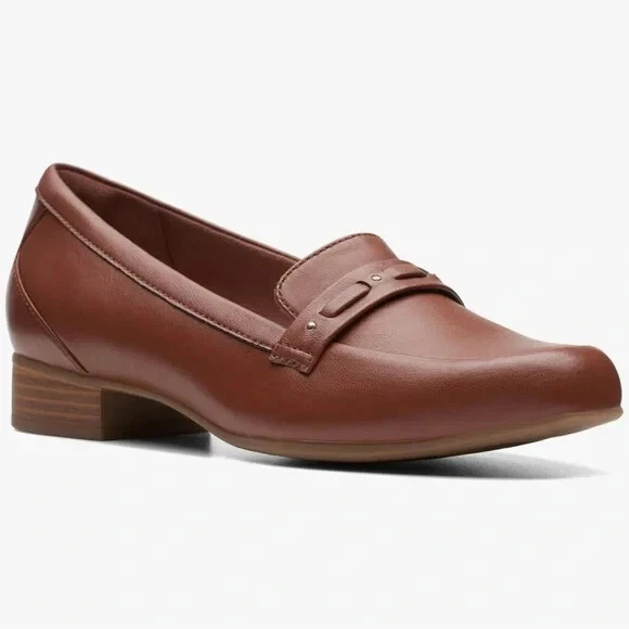 Mocassino Clarks donna Juliet Bay marrone chiaro taglia 8