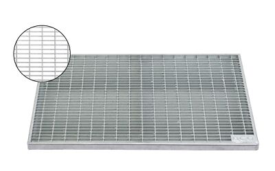 ACO 75x50x2cm Maschenrost 30/10 Gitterrost Eingangsrost Normrost Abstreifer Rost