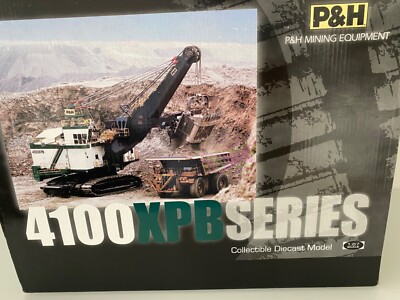 P&H 4100 XPB Series　1/87 P&H 4100XPB Rope Shovel (1:87th) - Diecast Model Review