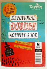 Devotional Activity Book 45 Daily Prompts Be Inspired Christian New Day Spring 