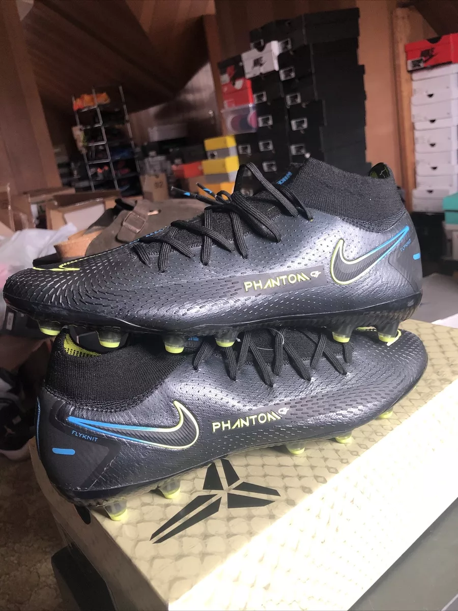 Nike Phantom GT Elite AG FG Black Cyber Soccer Cleats CW6592-090