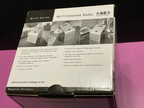 AE Acoustic Energy Wi-Fi Internet Radio - OBSOLETE - Picture 5 of 5