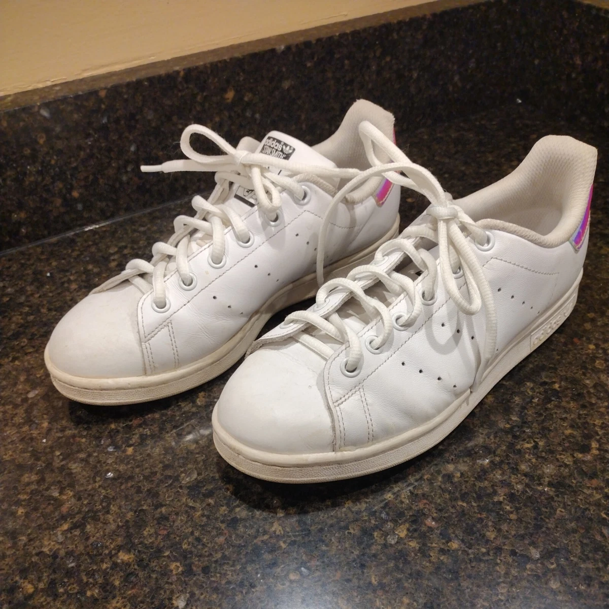 Adidas Originals Stan Smith Athletic Shoe Youth 6.5 Women s 8.5 AQ6272 White