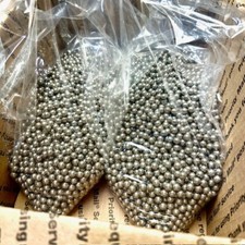 STAINLESS Steel 25 lbs. Burnishing Balls 1/4" Polishing Jewelry-Tumbling Media