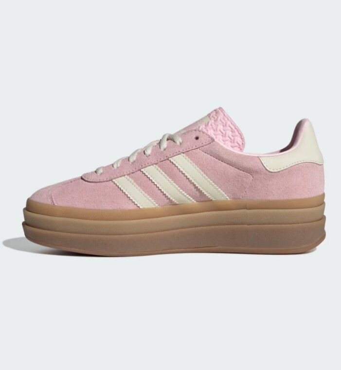 パステル⭐︎ Adidas Originals Women's BOLD JQ7777 Clear Pink / Cream White