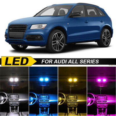 LED Interior Light For Audi A3 8P A4 B6 B7 B8 A5 8T A6 C6 C7 A7 Q3 Q5 Q7 TT
