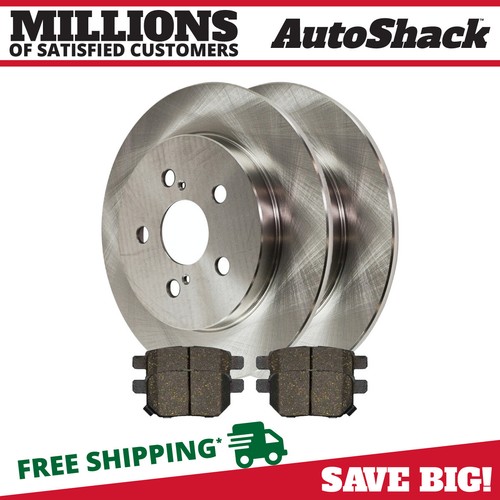 Rear Brake Rotors & Pads for Lexus CT200h Toyota Corolla Prius Prime