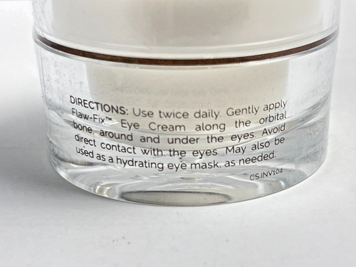 NUOVA crema occhi Crepe Erase Body Firm Flaw-Fix con Trufirm 1 fl oz / 30 ml sigillata - Foto 2 di 3