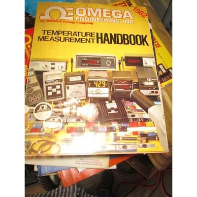 Vintage OMEGA ENGINEERING INC. 1982 Temperature Measurement Handbook
