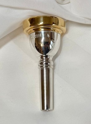 BACH 4 69-71 POST MT VERNON tenor trombone mthp small shank GOLD RIM/CUP Rare!!