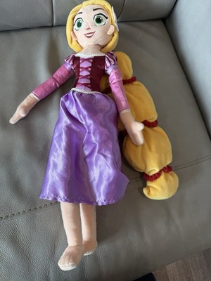Disney Store Rapunzel Plush Doll Princess Tangled Stuffed Soft Toy 18''