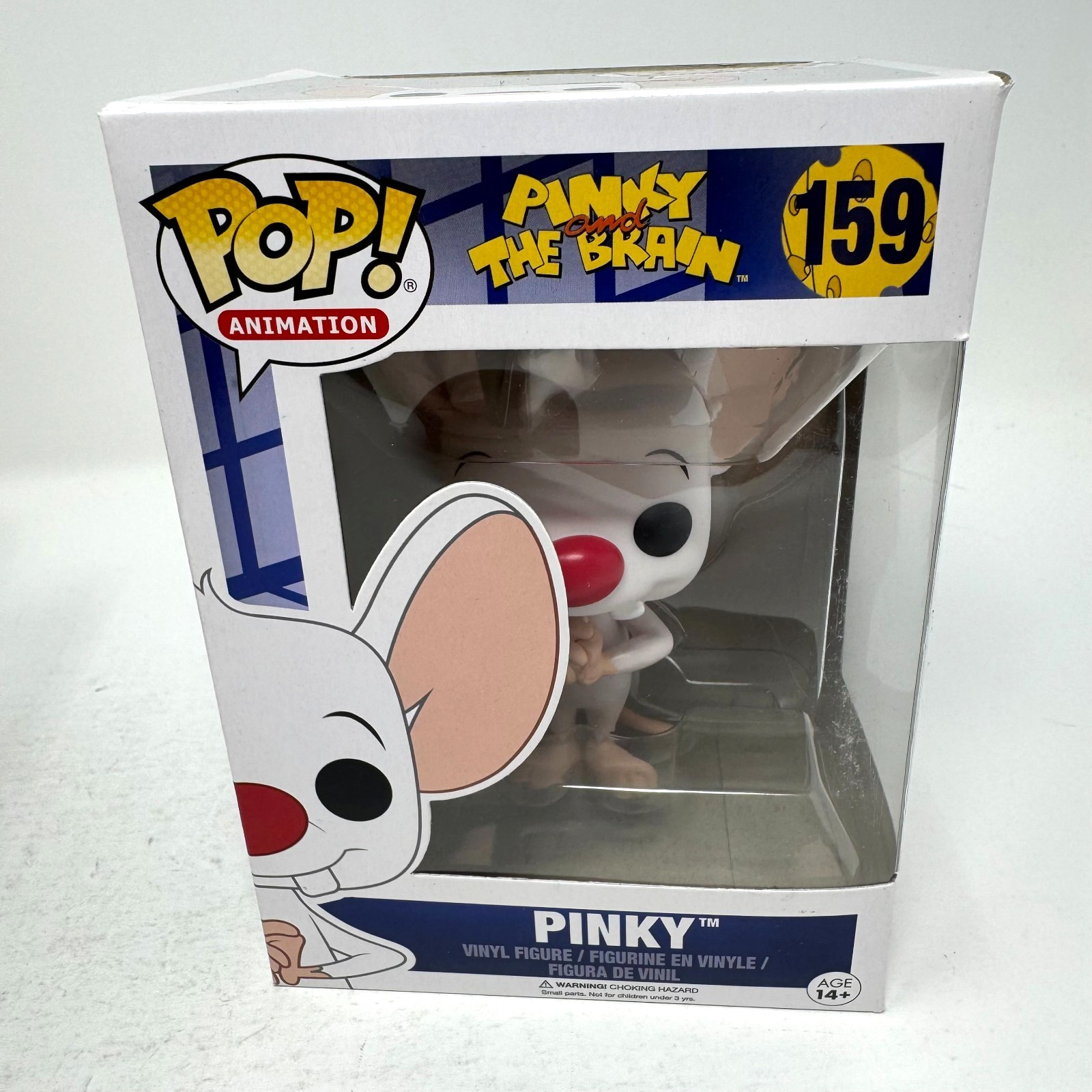 Funko Pop! Animación Pinky And The Brain #159 Pinky Vaulted 2017 Nuevo