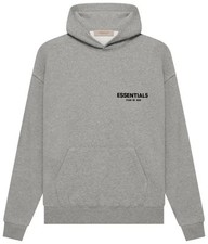 Fear Of God Essentials Hoodie SS22 Dark Oatmeal All Sizes Free Shipping