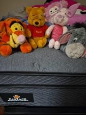 Disney Winnie the Pooh Stuffed Animal Set of 4 Piglet, Eeyore, Tigger