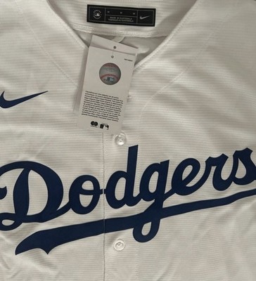 Nike Authentic Los Angeles Dodgers White Home MLB Baseball Jersey