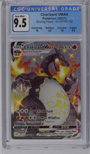 Charizard VMAX graded CGC 10 for sale on eBay