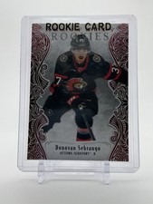 2025-26 DONOVAN SEBRANGO ARTIFACTS RUBY RED ROOKIES #179, SN 176/599