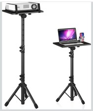 Projector Stand Tripod Laptop Stands Height Adjustable from 23.5" to 46.5" with
